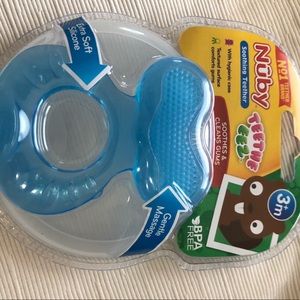 Nuby teether teethe eeze soothing teether